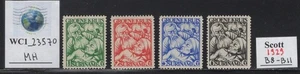 WC1_23570.NETHER. SURINAME. 1929 GREEN CROSS SOCIETY set. Sc. B8-B11. MH - Picture 1 of 1