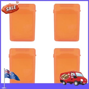 3.5 Inch IDE SATA HDD Hard Drive Disk Storage Box Plastic HDD Caddy Case(Orange) - Picture 1 of 11