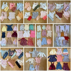 Riesiges Babykleidungspaket Mädchen Alter 6/9 Monate 100+ Artikel Großhandel Restposten - Bild 1 von 11