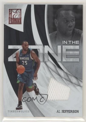 2009-10 Donruss Elite In the Zone Jersey /299 Al Jefferson #17 - Image 1 of 2