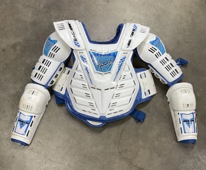 Vintage Thor Mach 5 Motocross Chest Arm Protector Supercross Dirt Bike - Foto 1 di 7