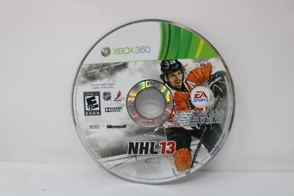 NHL 13 (Microsoft Xbox 360, 2012) DISC ONLY - Image 1 of 1