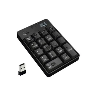 Adesso WKB-6010UB - Wireless Spill Resistant 18-Key Numeric Keypad Number... - Picture 1 of 6