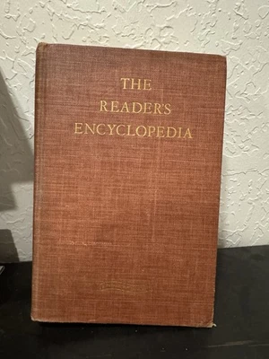 THE READERS ENCYCLOPEDIA Edited By William Rose Benet CR 1948 Thomas Y. Crowell  - Image 1 of 2