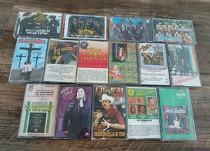Español Spanish Music Cassette Tape lot of 15 Mariachi Topo Chico Mexican Albums - Picture 1 of 5