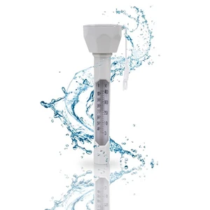 Schwimmendes Schwimmbad Thermometer Wasserdicht Außen Wassertemperaturanzeige 9" - Bild 1 von 7
