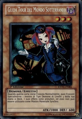 Tour Guide From the Underworld ITALIAN 1st Ed Secret EXVC-IT084  Yu-Gi-Oh! - Image 1 of 2