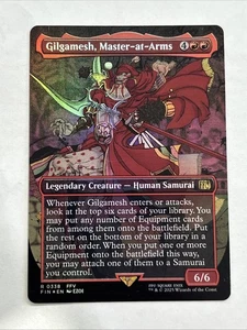 MTG Foil Borderless Final Fantasy FIN Gilgamesh, Master-at-Arms foil - Picture 1 of 2