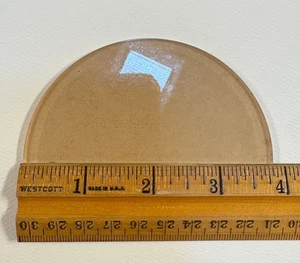 60 Stück - 2x4 transparente Acryl Halbkreise - Name/Tisch/Tisch Zahlen Karten - Bild 1 von 7