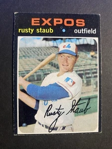 1971 Topps Baseball Rusty Staub Montreal Expos Card #560 - Picture 1 of 2