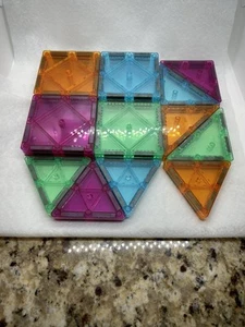 Magna-Tiles 02132 colori trasparenti set 31 pezzi buone condizioni. - Foto 1 di 4