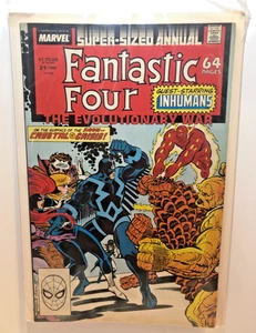 Fantastic Four Annual #21 1988 “The Evolutionary War” Invitada Protagonizada por Inhumanos - Imagen 1 de 4