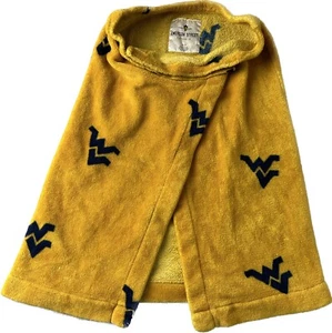 West Virginia NCAA Emerson Street clothing CO. Plush Fleece Scarf Neck Wrap - Picture 1 of 6