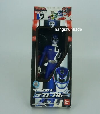 Bandai Power Rangers S.P.D. Dekaranger Deka Blue Ranger com Deltamax Striker - Imagem 1 de 3