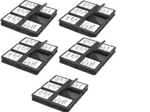 Lot of 5 (5Pcs) Memory Card Case Foldable With 12 Slot For SD SDHC Micro HD Card - Picture 1 of 7