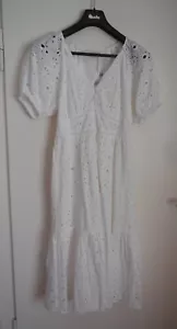 Maxikleid Sommerkleid von Mango Gr M auch S 36 38 Hippie Boho Hochzeitskleid NEU - Bild 1 von 2