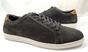 Allen Edmonds Men's Size 11.5 Courtside Lace Up Suede Sneakers Shoes Rg $300 NEW - Picture 1 of 7