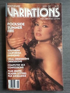 Penthouse VARIATIONS Small Magazine JUNE 1987 - RARE - Picture 1 of 3