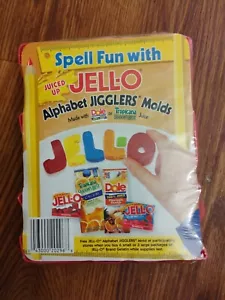 NEW Jell-o Alphabet Jigglers Molds Holiday Birthday - Picture 1 of 3