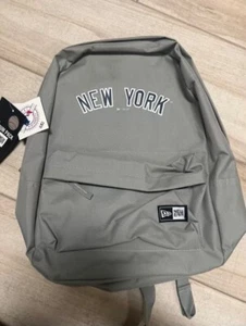 NEW YORK YANKEES New Era Gray Backpack Officially Licensed MLB with tags - Picture 1 of 3