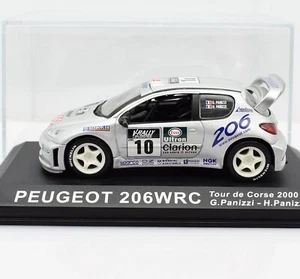 Model Car Rally Scale 1:43 Peugeot 206 WRC 2000 diecast vehicles road - Picture 1 of 6