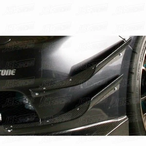 Subaru Impreza GRB GRF STI Varis Style Carbon Fiber Front bumper Canard 4 pcs - Bild 1 von 1