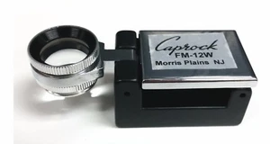 LENTE PIEGHEVOLE/LENTE D'INGRANDIMENTO/LUPO STAMPANTE ELETTRICA CAPROCK 12X/12 - Foto 1 di 1