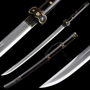Battle Ready Breitschwert Dao Schwert Katana scharf hohe Manganstahlklinge - Bild 1 von 11