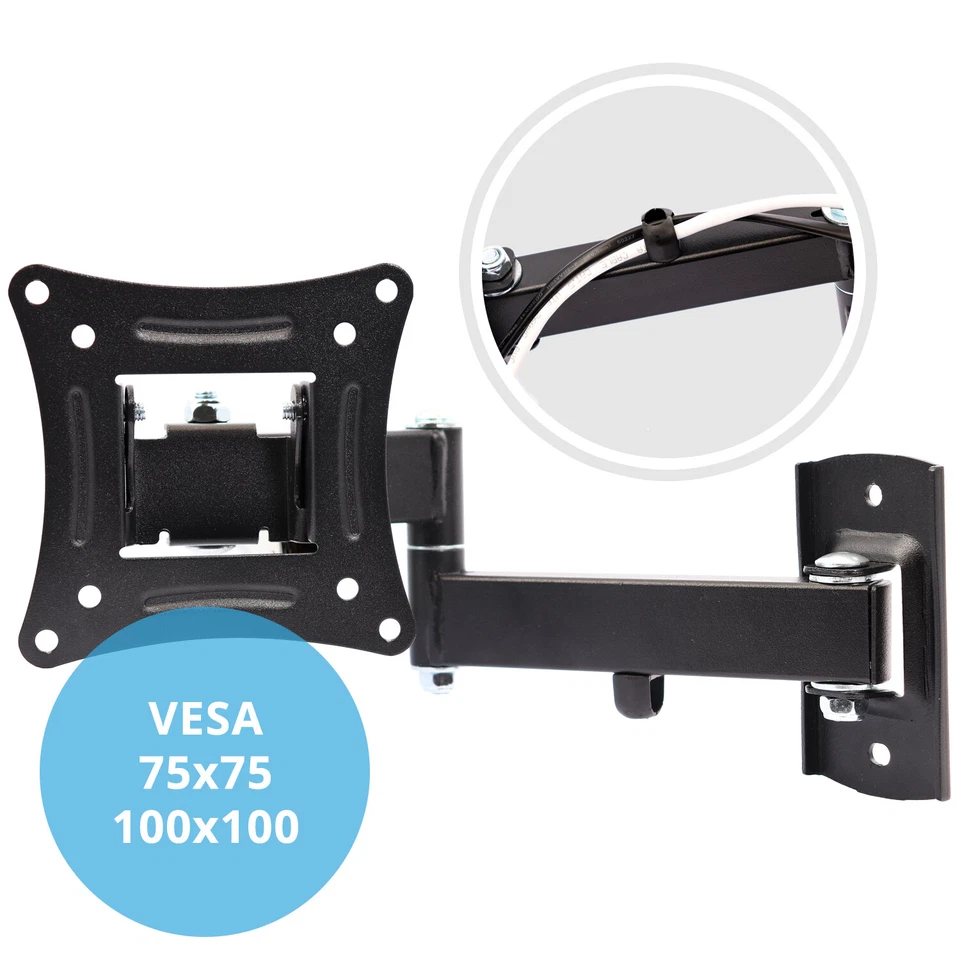 TV Wandhalterung Wandhalter LCD Plasma neigbar schwenkbar LED 3d 14 - 30 Zoll