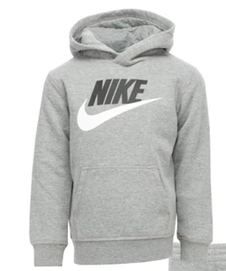 Nike Kids Hoddie - Size 5 (4-5YRS) Small - Gray - Picture 1 of 4