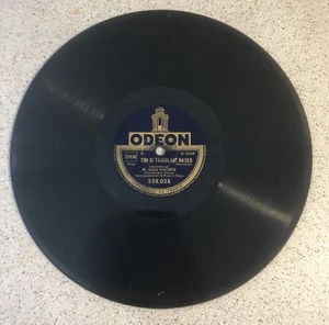 Disque Old record 78t/rpm 30cm Odeon - Emile Vacher - Picture 1 of 3