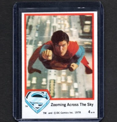 SUPERMAN 1978 Topps Movie Trading Card #4 PSA - Image 1 of 2
