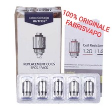 Resistenze Q16 Pro JUSTFOG per Atomizzatore p16A p14 coil ricambio 1.2 1.6 ohm
