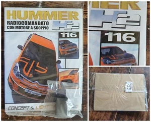 Fascicolo HUMMER H2 1:8 modello radiocomandato  HOBBY&WORK n116 auto fuoristrada - Foto 1 di 4
