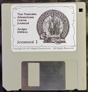 Enchanted Realms Journal #1 Commodore Amiga Disk Only (1991) - Picture 1 of 1