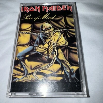 Iron Maiden - Piece of Mind (Cassette, 1983 EMI Records) Out Of Print! Rare! Foto 1 de 4
