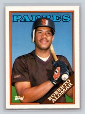 1988 Topps Traded #4T Roberto Alomar Excellent