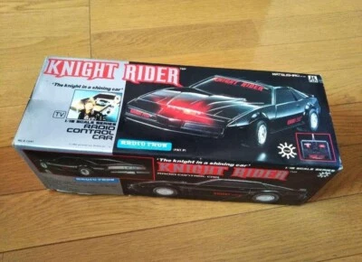 Vintage Toy Matsushiro Knight Rider KITT 1/18 Scale Radio Control RC Car 1982 - Image 1 of 4