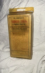 Vintage Simplicity Turkey Call von Hall&Hall Enterprises INC Game Calls - Bild 1 von 9