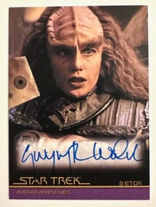Star Trek Generations: Gwynyth Walsh como B'ETOR TARJETA AUTOMÁTICA RITTENHOUSE A70 - Imagen 1 de 2