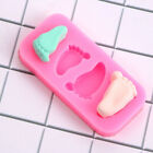 Cake Mould 3D Baby Foot Baby Shower Silicone Mold Chocolate Mould Soap Fondant
