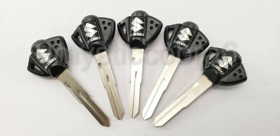 5 x GSXR 600/750/1000 SPARE KEYS - KEY BLANKS / COPY COPIES - NEW  - Image 1 of 1