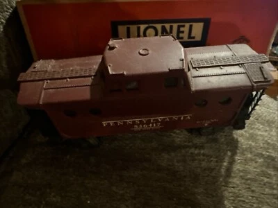 Postwar Lionel No. 6417 Pennsylvania Caboose w/ Box. - Image 1 of 4