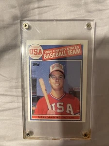 Tarjeta Rockie 1985 Topps Mark McGwire #401 - Imagen 1 de 4