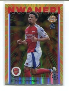 2024/25 Topps Chrome UEFA Ethan Nwaneri Radiating Rookies #RR-7 - Bild 1 von 2