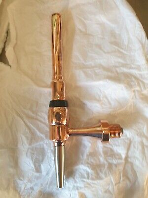 Copper Beer Tap And Handle, Elegance Copper Tap 3/16 Inlet New Unused See Pics • 59.99£