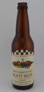 King's Arms Taverna Raot Beer, Colonal Williamsburg Tavern VA, bottiglia 12 oz con tappo - Foto 1 di 8