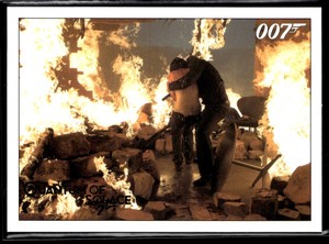 James Bond 2015 Archives Quantum of Solace Gold Foil Parallel Card 084 /125