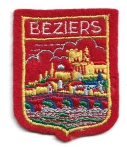 ECUSSON BRODé -- BEZIERS -- très bon état - Picture 1 of 1
