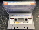 BLACK SABBATH/QUEEN live TDK D C60 Cassette Tape-Sold as blank for re-use